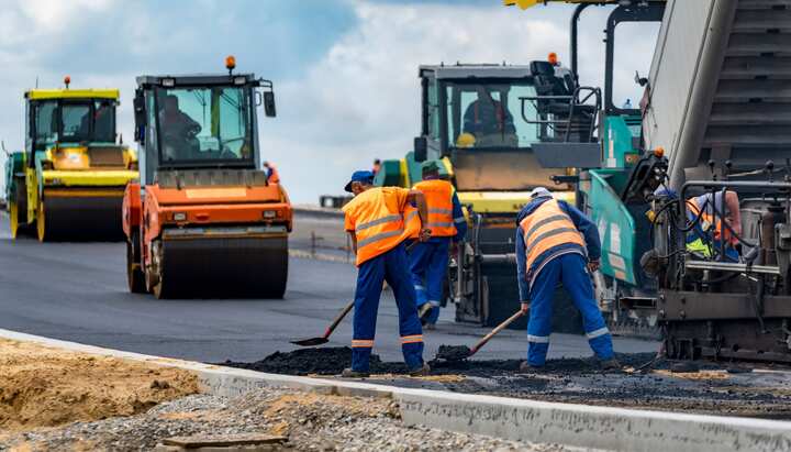 A city sidewalk resurfacing project in South Florida, FL using slip-resistant asphalt for increased safety.